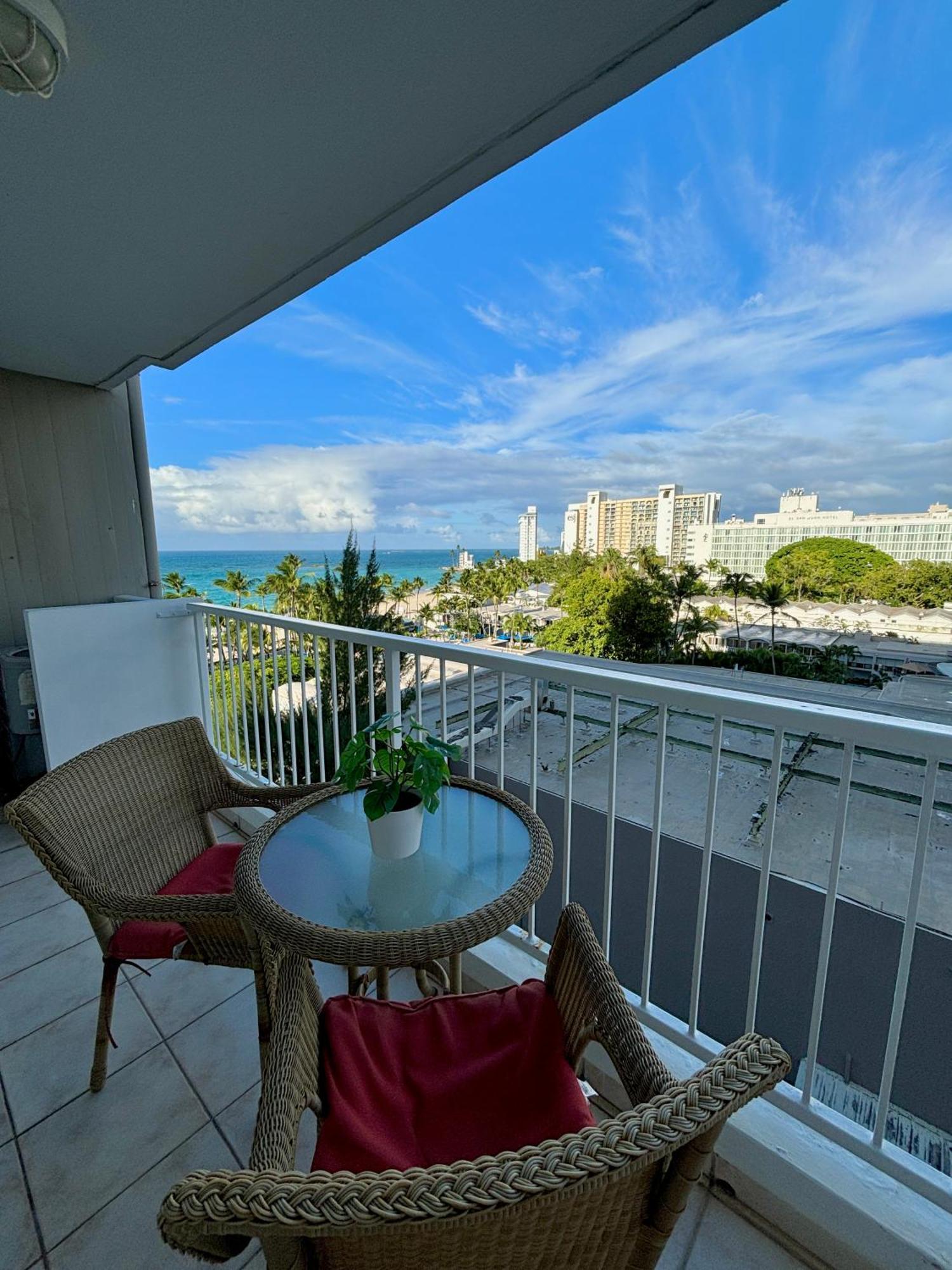 Downtown Beachfront Isla Verde Luxury Apartment 圣胡安 外观 照片
